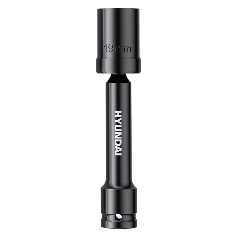 HYUNDAI Electric Wrench Socket Hex Extended Air Impact Socket Nut Universal Joint Socket Photovoltaic Panel Installation Tool