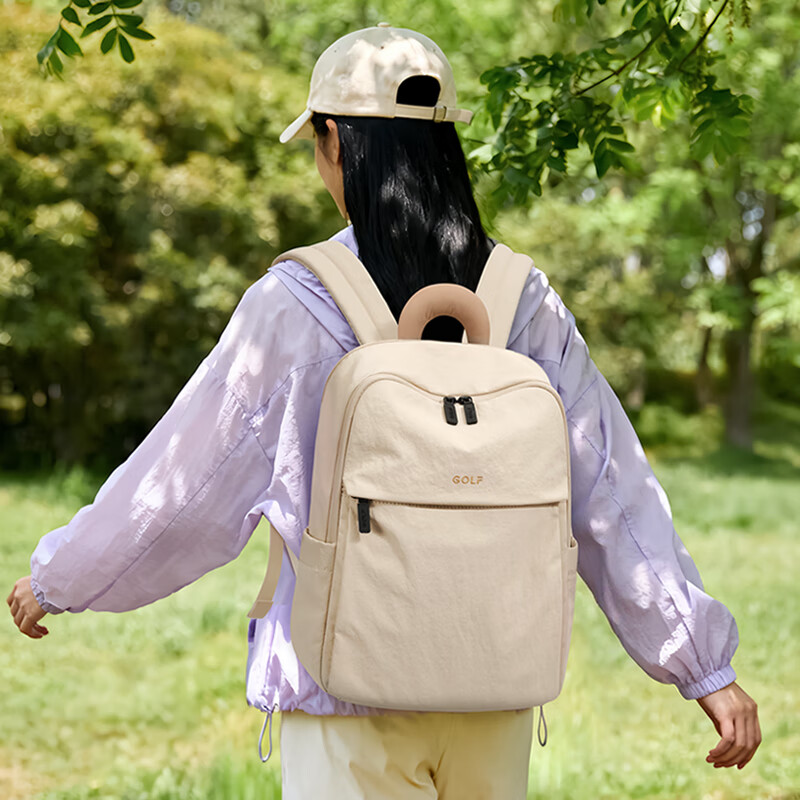 GOLF Lightweight Women's Backpack 14-inch Laptop Bag Casual Travel Backpack Business Student School Bag Large Capacity