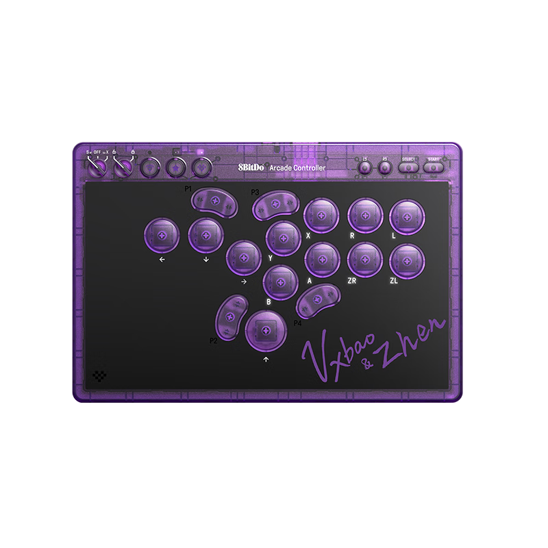8BitDo Tianren Star Arcade Controller Hitbox Street Fighter 6 Hit Box Fighting Keyboard Switch 2 Wireless Gamepad PC Steam Tekken 8 Fatal Fury
