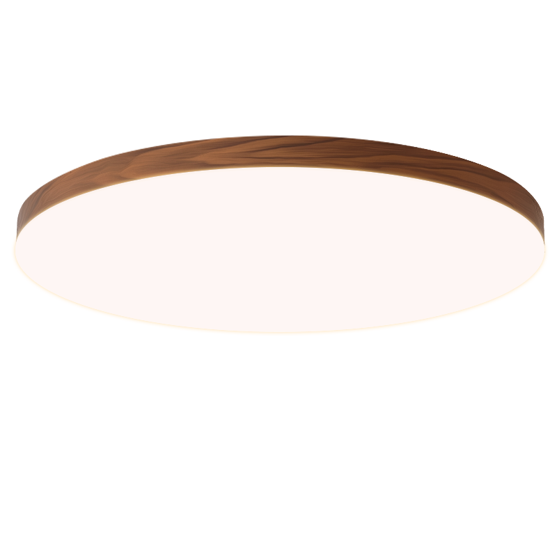 MICOE Full Spectrum Eye Protection Natural Wood Style Seamless Ceiling Light, Bedroom Light, Study Room Walnut Color Pro 4th Generation Youth Versio