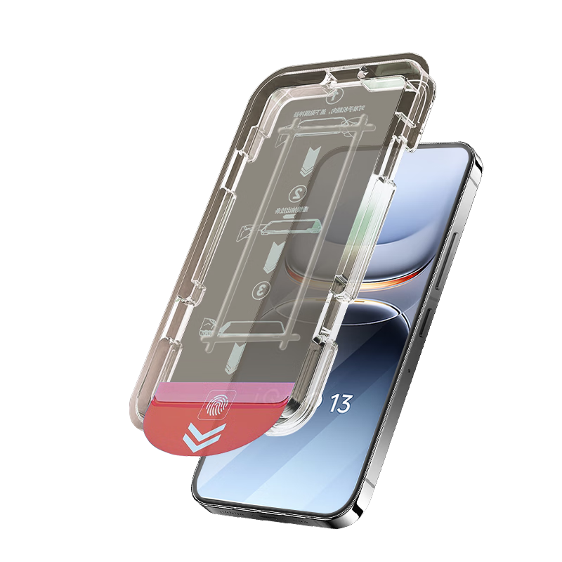 Kulefeng AR Anti-Reflective Tempered Glass Screen Protector for iQOO 13, Dust-Free Installation, Full-Screen Coverage, Ultra-Thin, High-Definition, Anti-Drop, Anti-Fingerprint Gaming Film