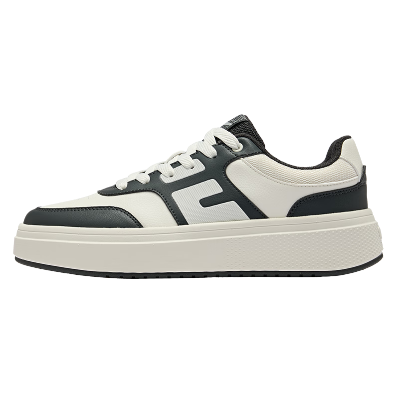ERKE Men's Sneakers 2026 New Thick-Soled White Casual Lightweight Breathable Sports Shoes Breeze