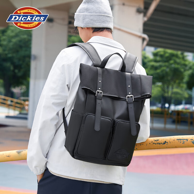 Dickies Men's Multifunctional Waterproof Large Capacity Laptop Backpack for Work, Commuting, Travel, and Students