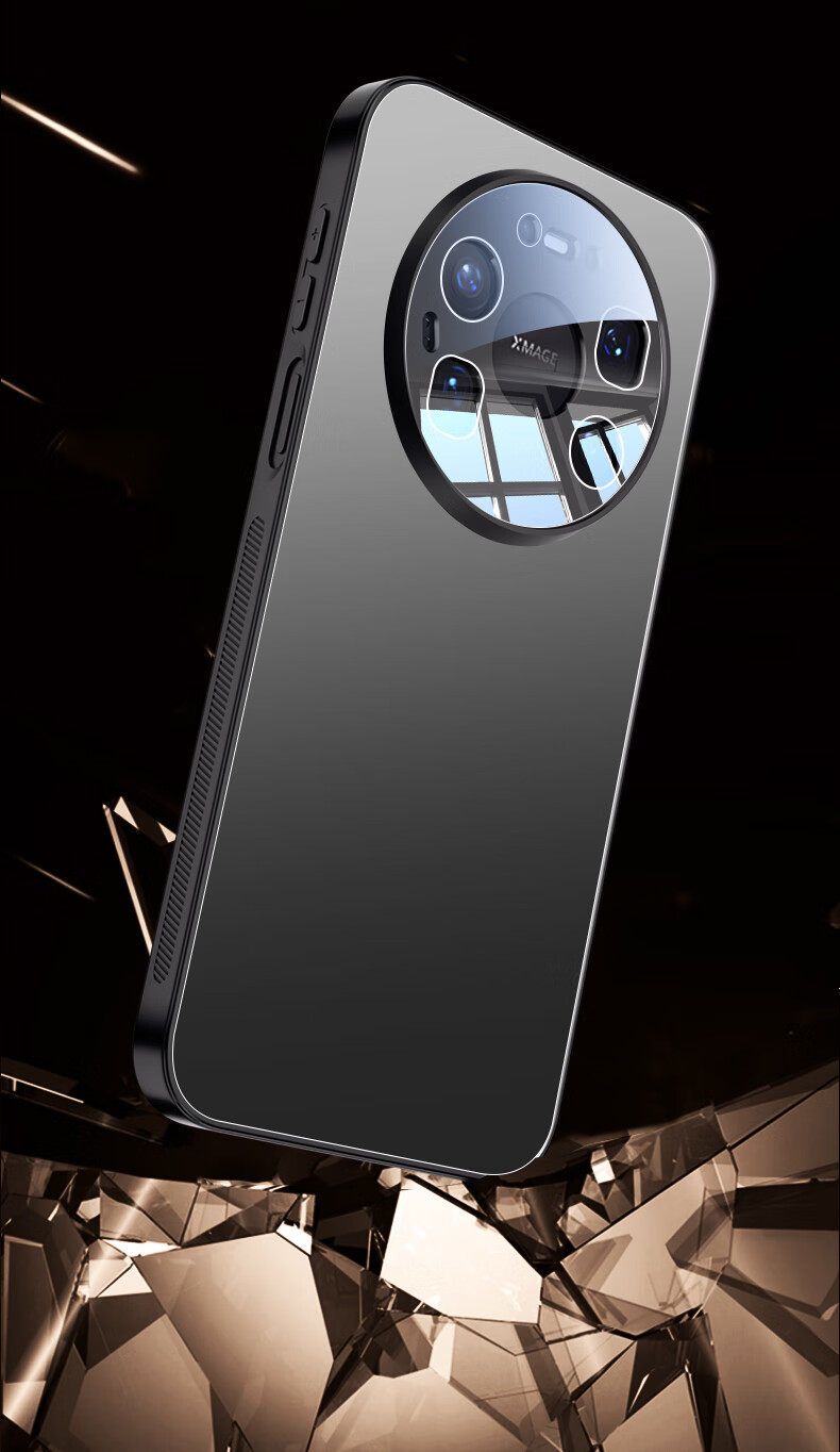 Hongzhuo Metal Backplate Cooling Case for Huawei Mate80 Pro, Full Coverage Shockproof Matte Silicone Soft Edge Hard Shell, Silver Gray 2