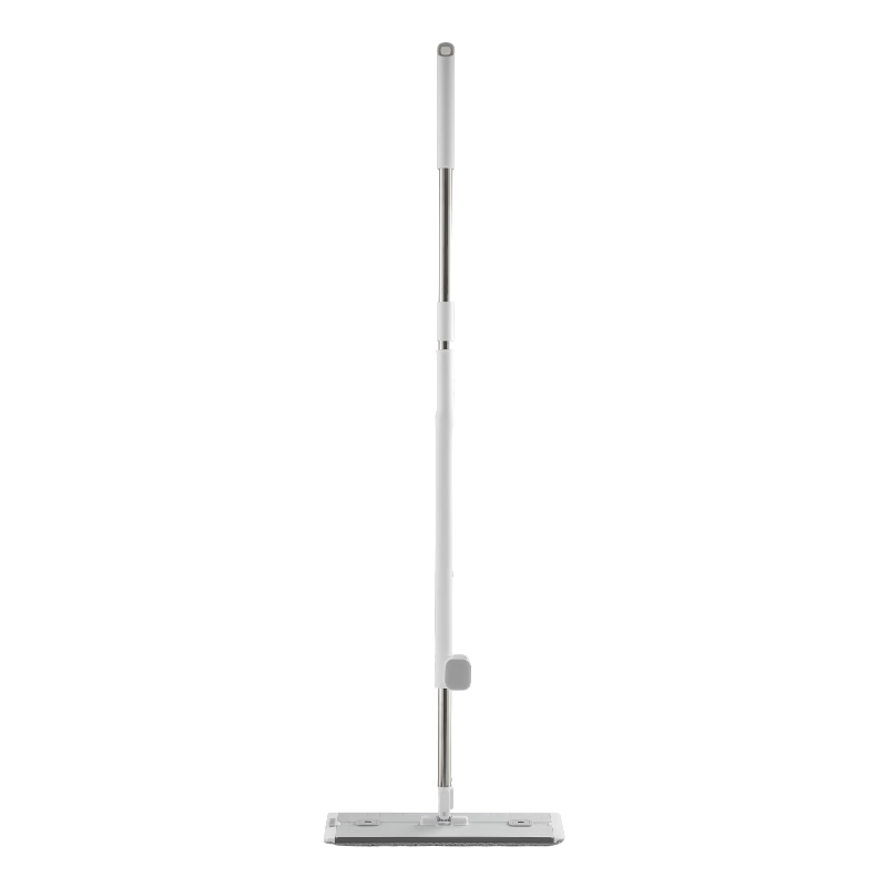JD Jingzao Aluminum Alloy Flat Mop 50cm Extra Large Hands-Free Home Cleaning Tool with 2 Mop Cloths