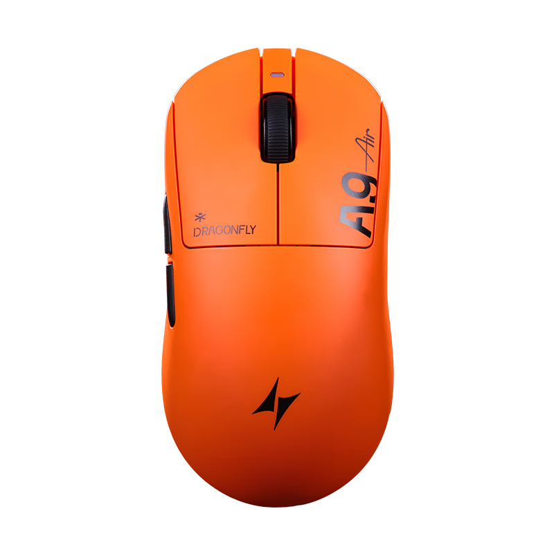 ATK Dragonfly A9 Wireless Gaming Mouse Office Mouse Wired/2.4G Dual-Mode Lightweight Symmetric Minimalist Ergonomic A9Air Master Edition Phantom Orange