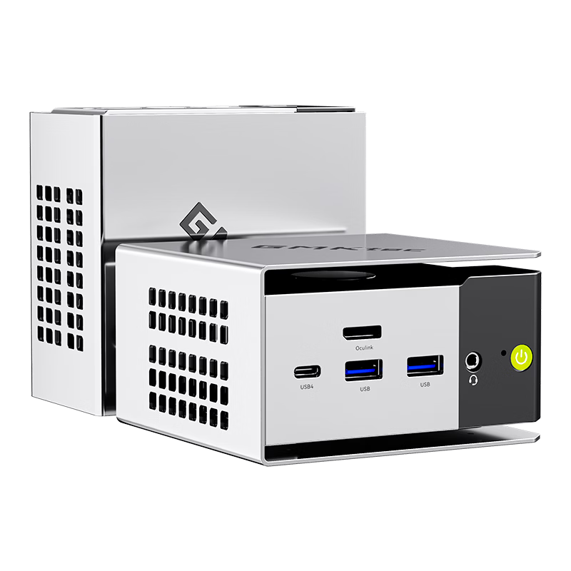 GMK M8 Ryzen R5 6650H Mini PC High-Performance Gaming Office Desktop Media Mini Host Oculink External GPU Dock Independent Graphics Card