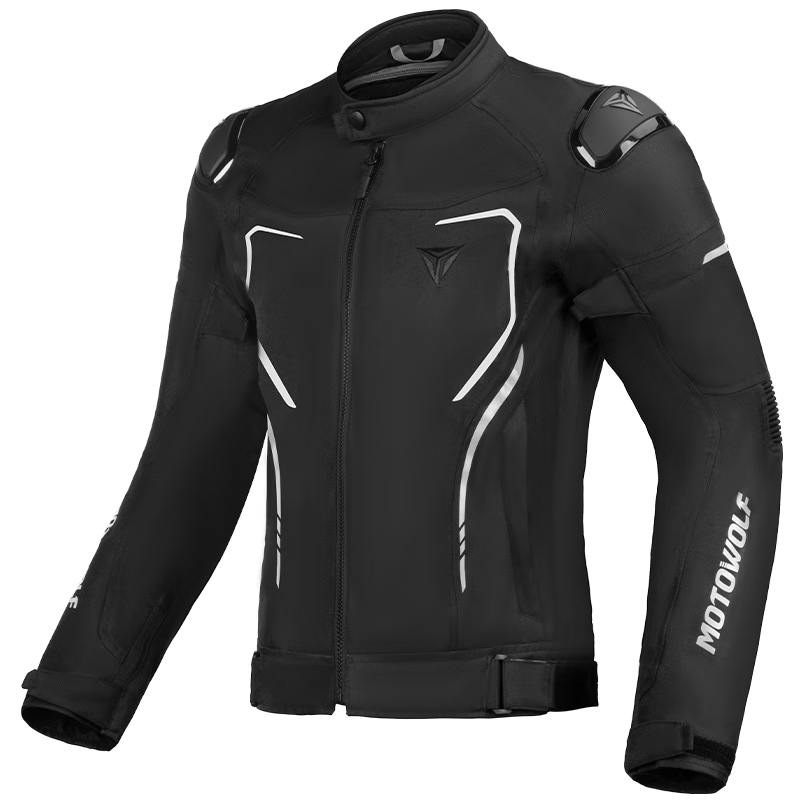 MOTOWOLF Motorcycle Riding Jacket Autumn Winter Unisex Four-Season Protective Racing Gear