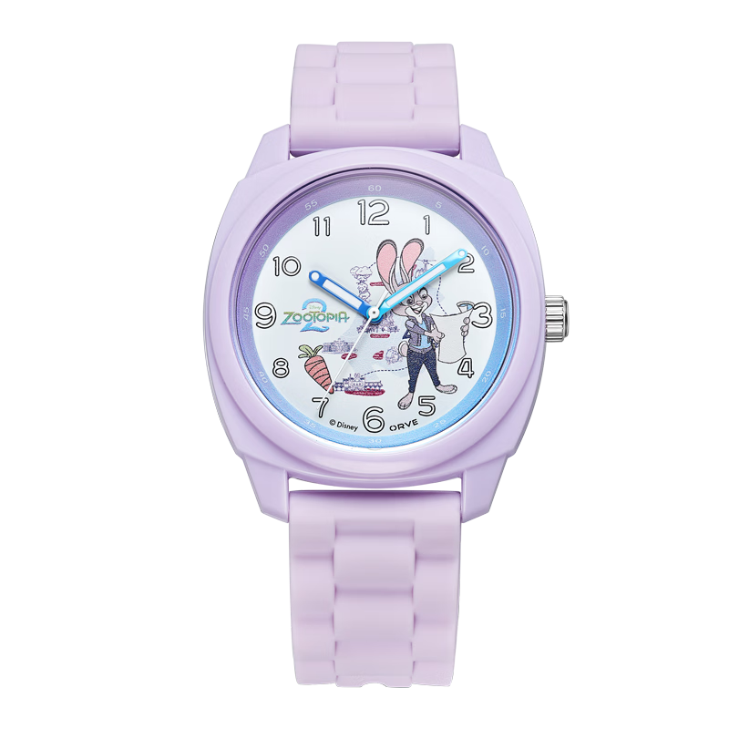 Disney 2026 New Zootopia Collaboration Waterproof Quartz Watch for Middle and High School Students Children