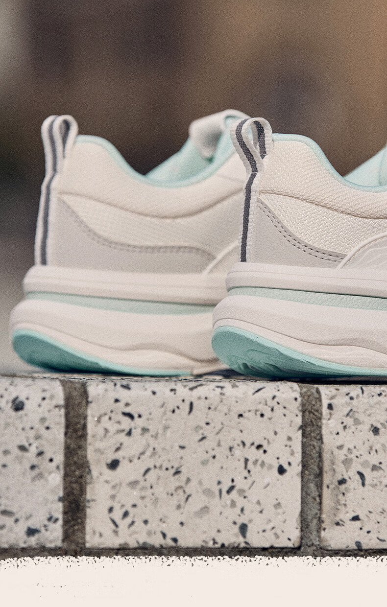 ERKE Casual Shoes 26 New Women's Comfortable Thick-Soled Shock-Absorbing Versatile Sports Dad Sneakers | Fengxuan 2 6