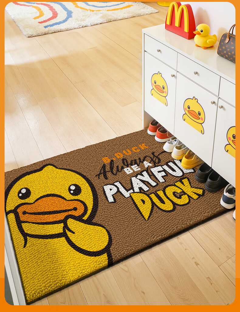 Da Jiang Little Yellow Duck Official Collaboration Entrance Door Mat 2026 New Model Floor Mat Carpet 60x90cm 9