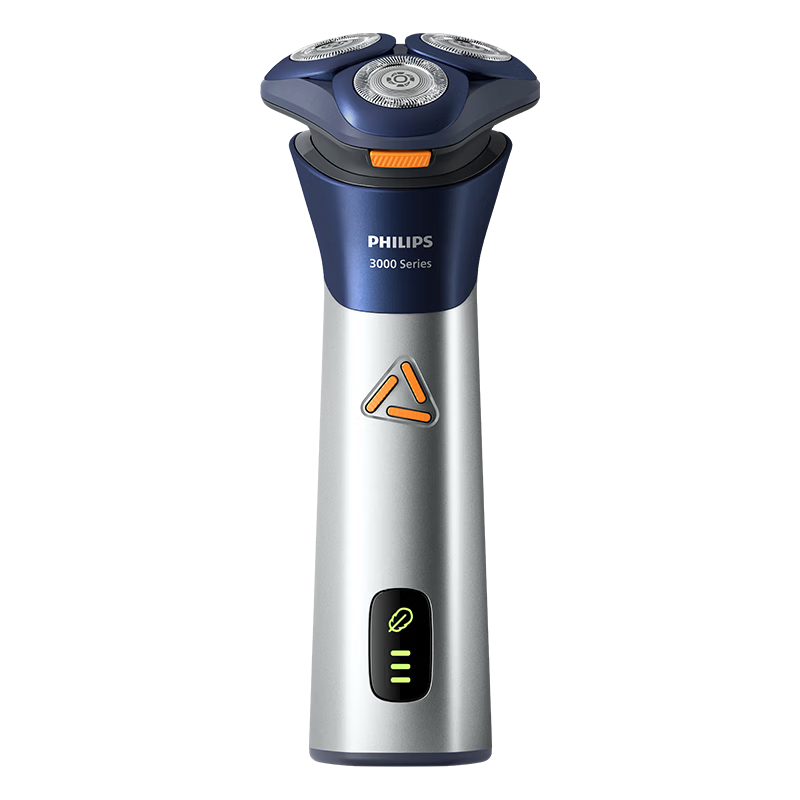 PHILIPS [Mid-Autumn Festival Gift Box] New Self-Operated Men's Electric Shaver, Xuanfeng 3 Series PRO Razor, Wind-Chasing Shaving with 6D Floating Blade Heads, Birthday Gift for Men And Husbands