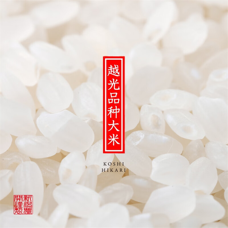 越前日本越光品种大米 4.5kg*1包 寿司米饭团米 东北东港产区 10斤