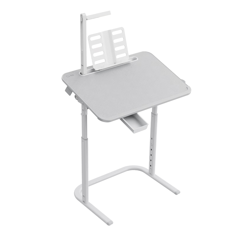 SaiJing F3 Learning Computer Desk Adjustable Height Study Desk Sofa Side Table Foldable Writing Desk for Primary School Students Mobile Adjustable Desk