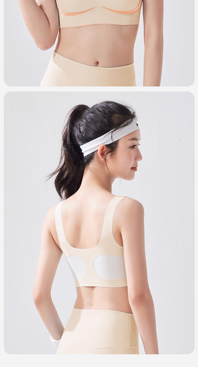 GUJIN 2-Pack Girls' Developmental Shaping Bras Teen Sports Vests for Middle and High School Students 17