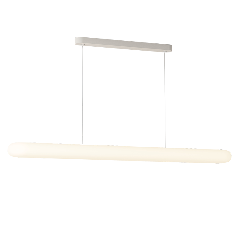 HP Pure Eye Protection LED High-Brightness Nordic Cream Style Linear Dining Bar Pendant Light Zhongshan Lighting Zhenzhiguang