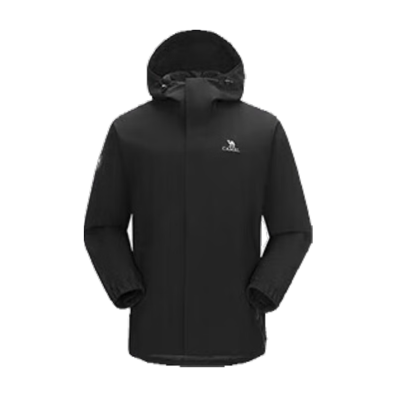 CAMEL Panda Three-Proof Shell Jacket Unisex Single-Layer Spring Autumn Waterproof Windproof Outdoor Mountaineering Coat