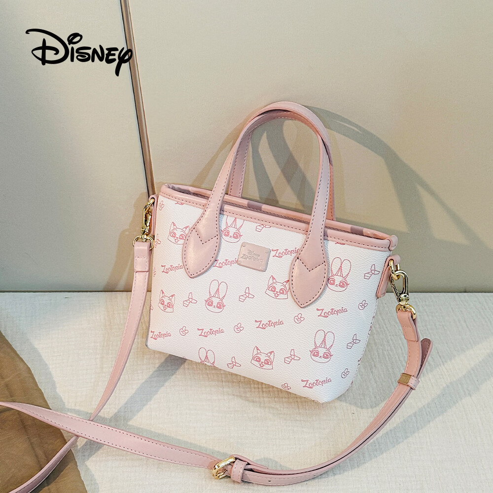 Disney & ORVE Joint Single Shoulder Crossbody Handheld Basket Bag Pink