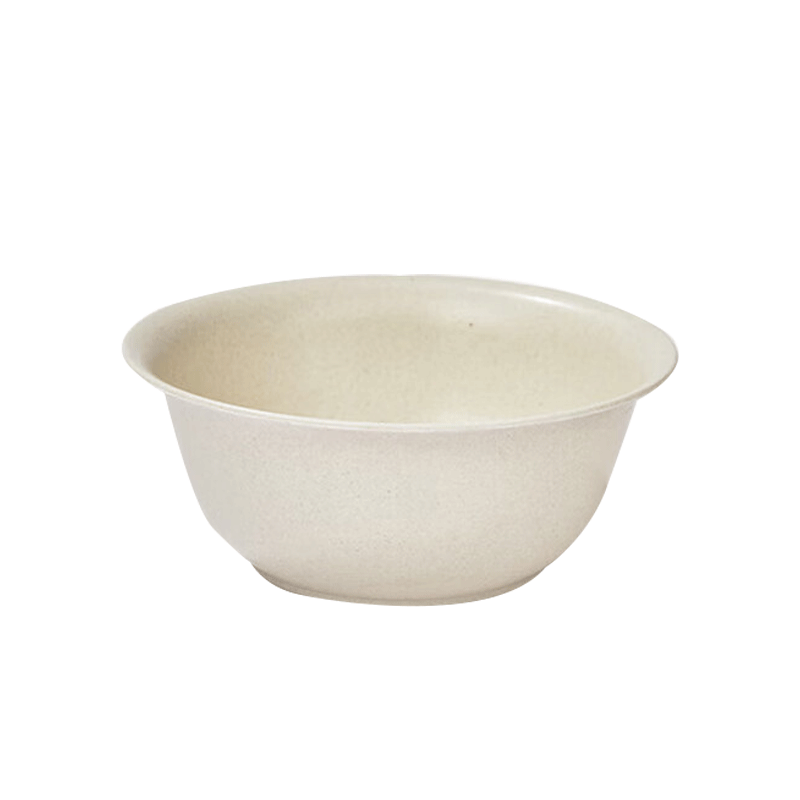 Jiamo Disposable Bowls [350ml*40 Pieces], Eco-Friendly Rice Husk Bowls, Soup Bowls, Picnic Round Bowls, Washable Disposable Tableware
