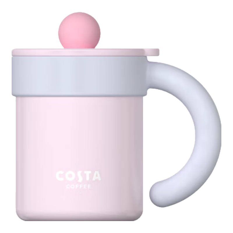 COSTA Desktop Handheld Ceramic Coffee Mug for Men and Women High-Value Office Cup Gift for Girlfriend Holiday Present