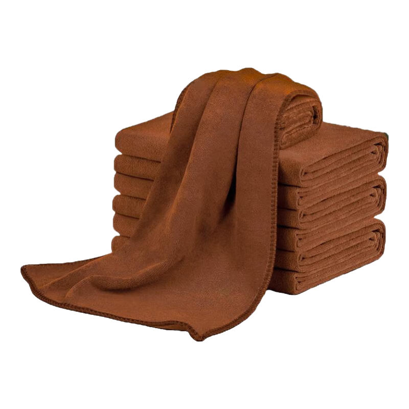 Good Weather Ultra-Fine Car Wash Towel, Cleaning Cloth, Special Towel, Absorbent Towel, 60*180 Cm, Khaki Color, One Piece for Car And Home Use