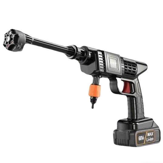 XIANNIAO Wireless Lithium Battery High-Pressure Car Wash Water Gun Home Cleaning Tool Powerful Sprayer Full Set Yard Watering Gun
