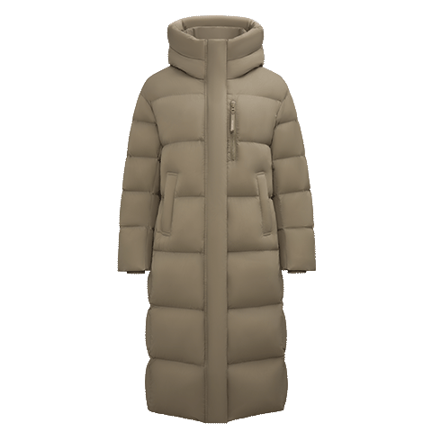 SNOWFLYING 2025 New Casual Fashion Artistic Style Women's Mid-Length Warm Anti-Cold Down Jacket Winter