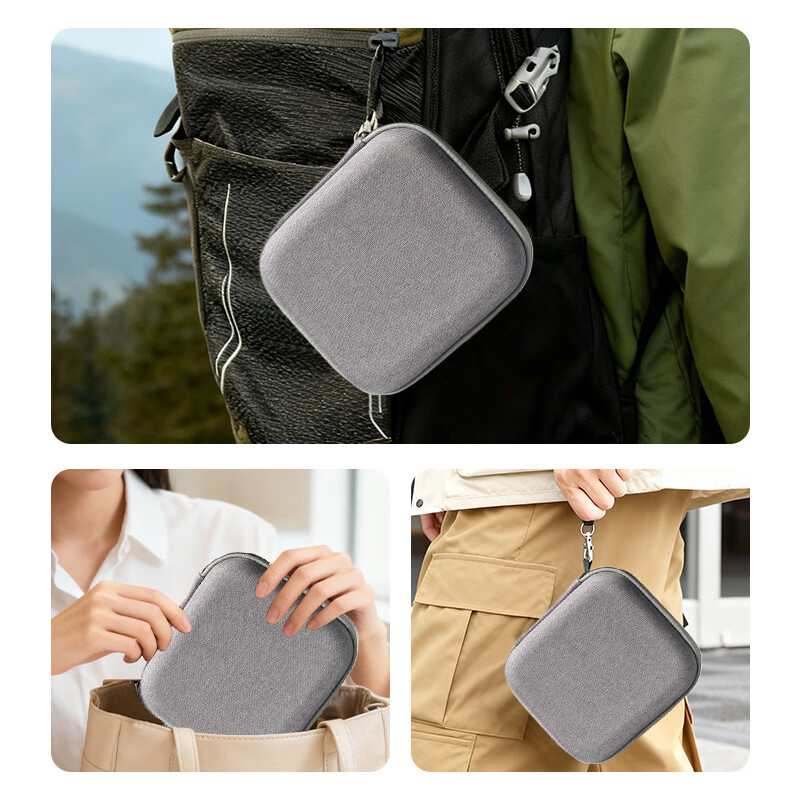 Smorss Compatible with YingShi Insta360 GO Ultra Full-Function Storage Case goUltra Pocket Camera Vlog Portable Body Bag Sports Camera Accessories