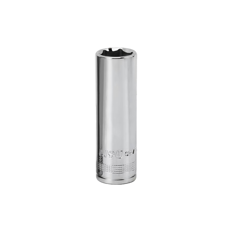 Liyu Industrial Grade 12.5MM Large Hexagon Extended Chrome Vanadium Steel Socket 32MM Auto Repair Tool Accessory