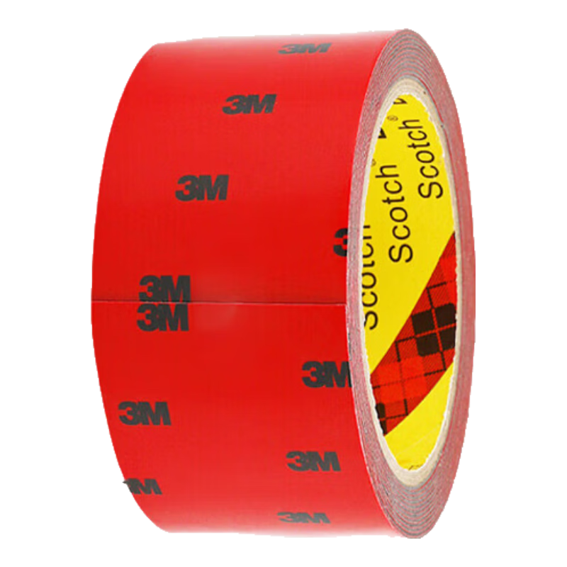 3M Double-Sided Tape, Strong Foam Adhesive, Traceless, Water And Heat Resistant, for Office And Daily Use, Spring Festival Couplets, 50mm*3M Single Roll
