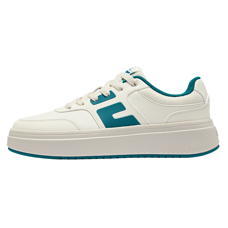 ERKE Men's Sneakers 2026 New Thick-Soled White Casual Lightweight Breathable Sports Shoes Breeze