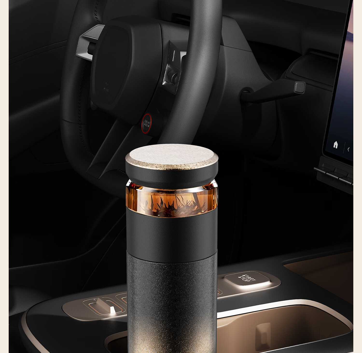 Eno 2026 New High-End Pure Titanium Insulated Water Bottle for Men and Women, Health Preservation Tea Separation Tea Brewing Cup, Gift Cup 22