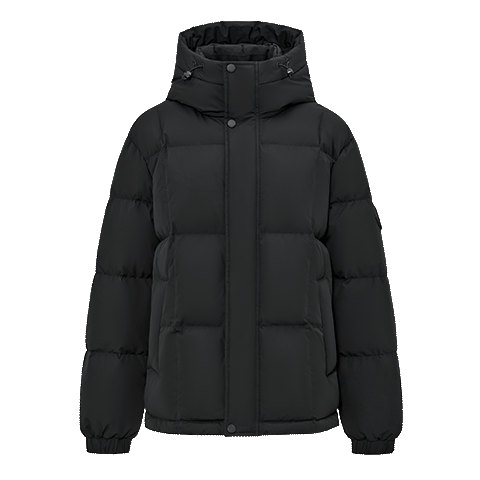 SNOWFLYING 2025 Autumn New Men's Short Hooded Down Jacket Business Casual Fashion Thick Warm Cold-Resistant