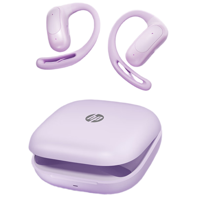 HP Open Ear N Bluetooth Open-Ear Wireless Earphones Sports Universal Long Battery Life Twilight Purple