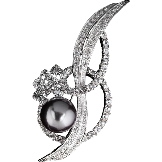 Eternelle French Eternal European-Style Brooch, High-Quality Elegant Fashionable Corsage Shawl Scarf Pin, Women's Birthday Gift