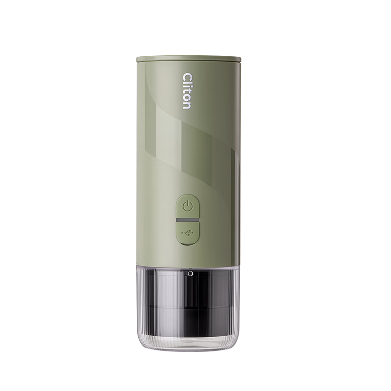 CLITON Portable Wireless Mini Handheld Car Espresso Semi-Automatic Coffee Maker for Home Outdoor Camping