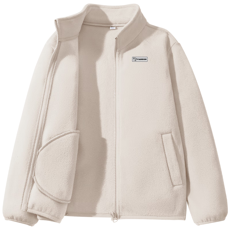 JEANSWEST Kids Boys Autumn Winter 2025 New Fleece Jacket Outerwear Girls Warm Winter Clothing