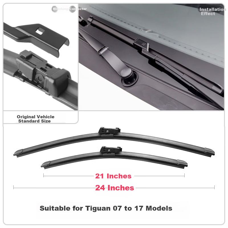 Paisu 2016-2019 Land Rover Discovery Sport/Windshield Wipers for 2016-2025 Discovery Sport, Frameless Wiper Blades 26/20U 2