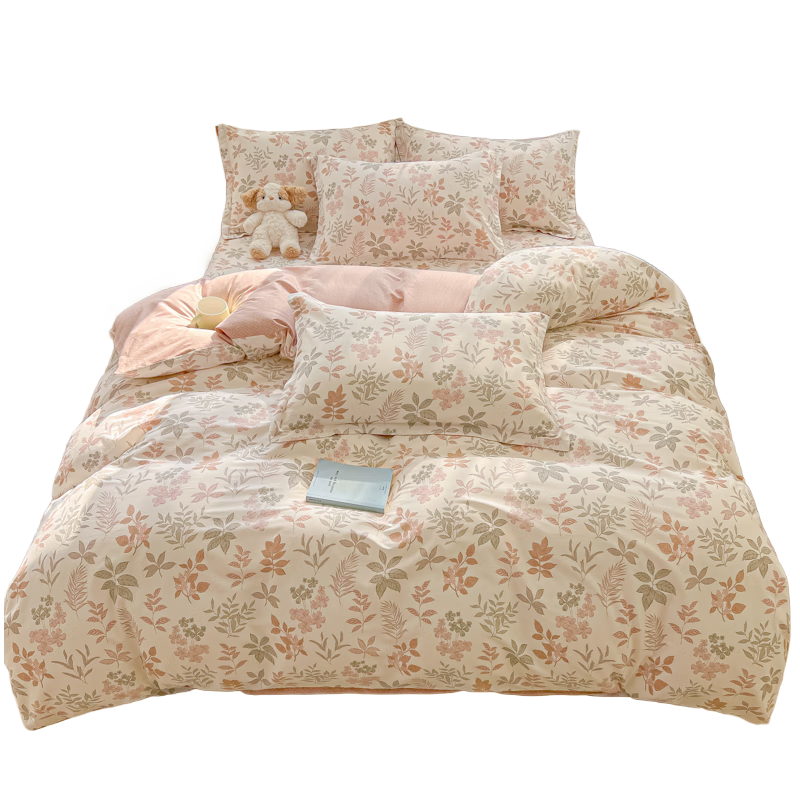 MUJI 100% Cotton Duvet Cover Single Piece Pure Cotton Student Dormitory Bedding 150x200cm