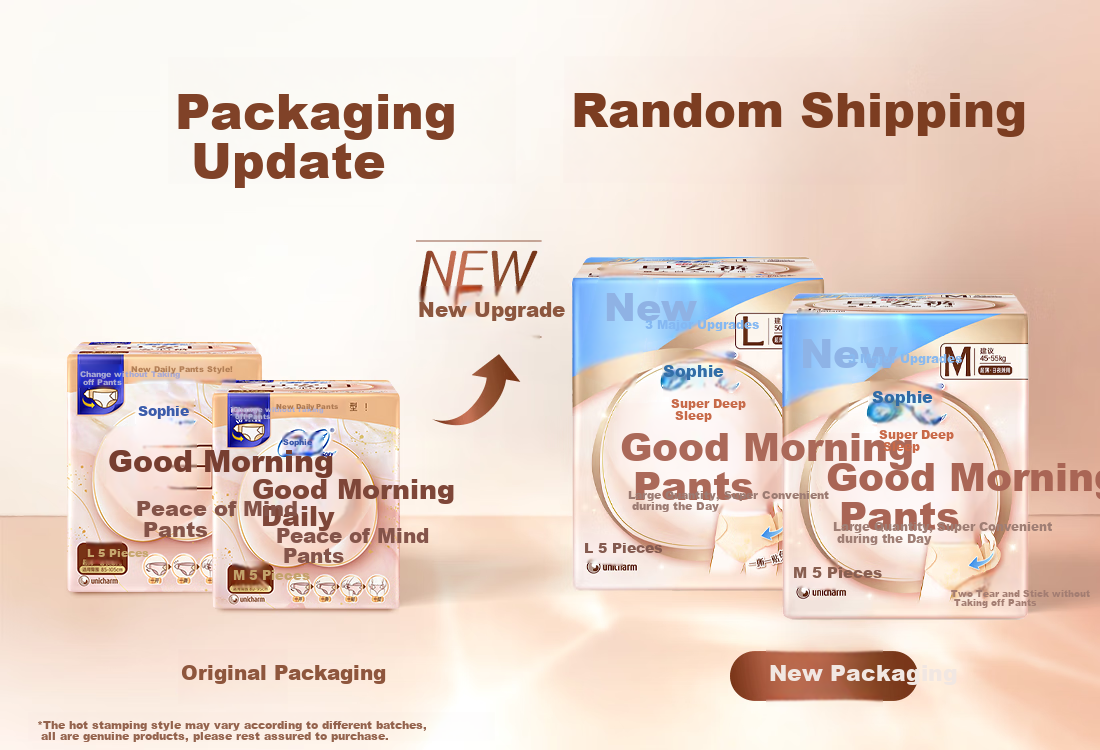 SOFY Morning Pants Comfort Pants Daily Use L Size 5 Pieces with Velcro Breathable Menstrual Pads Sold by JD 1