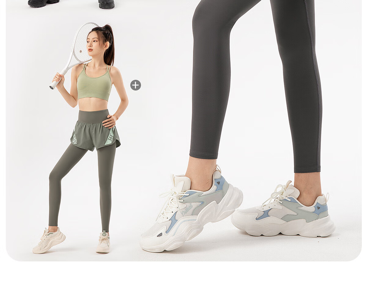 361° Women's Sports Pants Fitness Pants Two-in-One Yoga Pants High Waist Hip-Lifting Slimming Yoga Running Tights 27