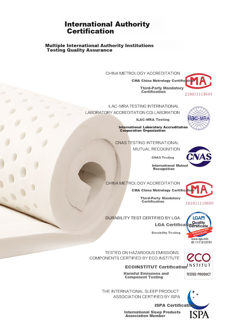 JD Original Forest Breath Latex Mattress Pad, 1.5×2 Meters, Tatami Mat, Floor Sleeping Pad, 3cm Thick 4