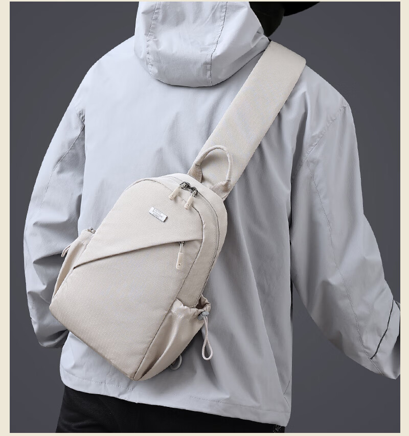 ALPINT MOUNTAIN Elmont Men's Chest Bag Casual Crossbody Shoulder Bag Trendy Small Backpack Large Capacity Commuting Cycling Sports 14