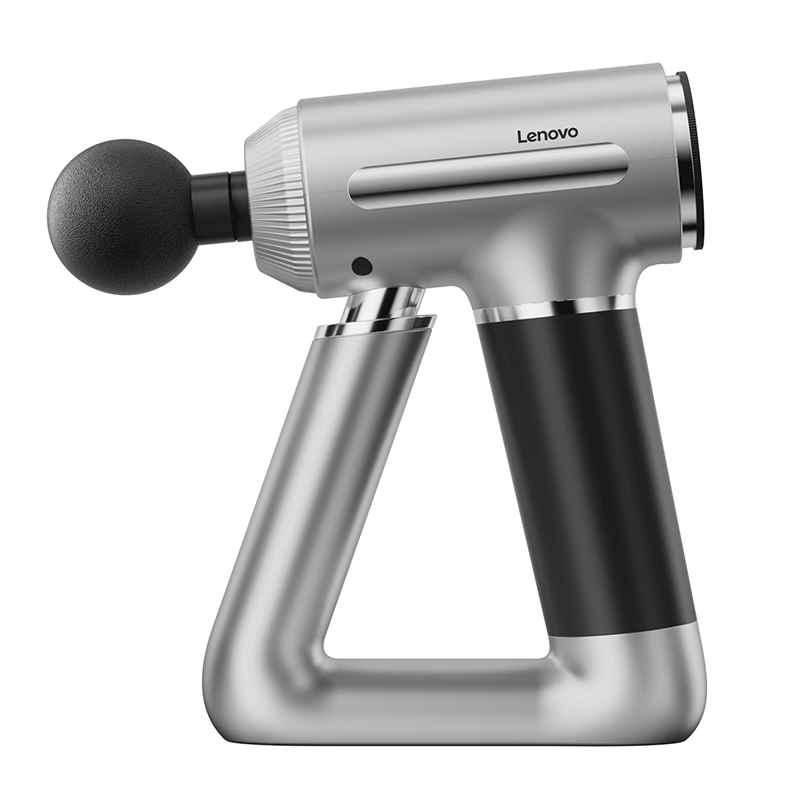 Lenovo Professional Fascia Gun Massage Device with Heat Therapy for Shoulder, Neck, Waist, and Back - Deep Muscle Relaxation Portable Massager for Men and Women, Birthday and Parent's Day Gift