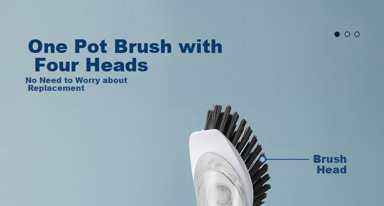 Dipuer Corner Gap Brush, 2-Pack, Multifunctional Long Strip Bathroom Toilet Brush, Floor Gap Brush, Sink And Toilet Brush 4