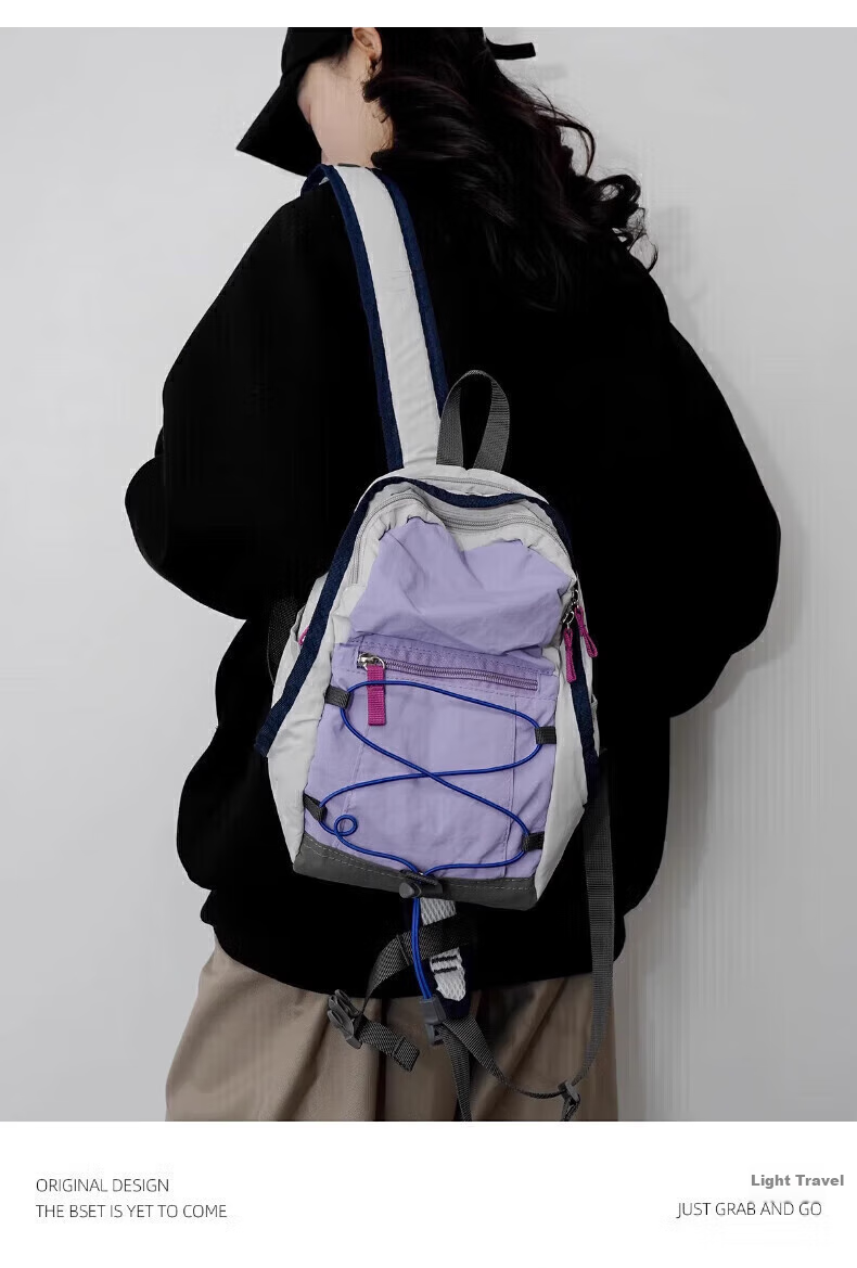 Huili Backpack for Women, Lightweight And Stylish Travel Hiking Daypack, Compact Outdoor Sports Schoolbag 3