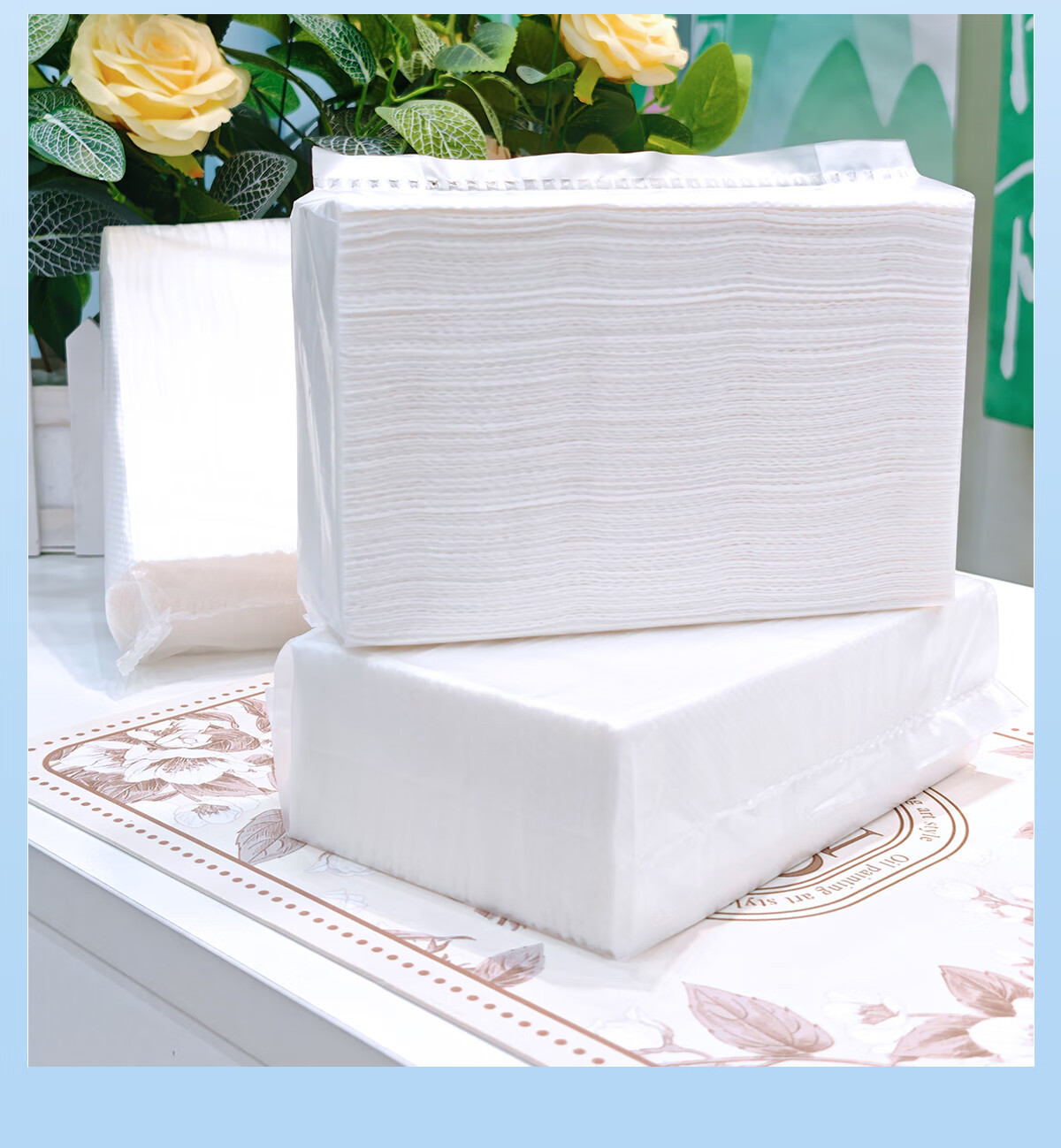 Manhua Gold Business Hand Towels Commercial 1-Ply 200 Sheets * 20 Packs Hotel Restroom Dry Hand Paper Kitchen Paper Wholesale Box 20