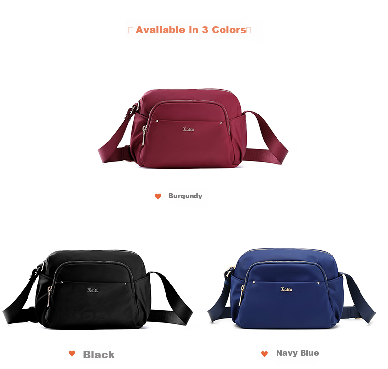 Laifu Women's Crossbody Phone Bag, Casual Fashion Shoulder Bag, Large Capacity Nylon Fabric, Lightweight Birthday Gift 6