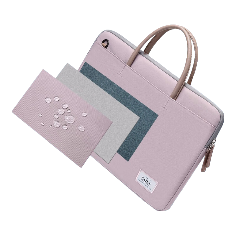 GOLF Laptop Bag for Women, 15.6-Inch Handheld Apple Notebook, Huawei Shoulder Crossbody Bag, Business Briefcase for Commuting
