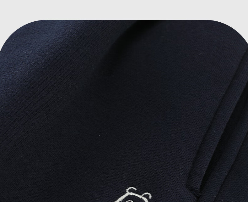 Qiqi Bear [Integrated Alpaca Wool] Boys' Fleece-Lined Thickened Pants Children's Sports Pants Autumn Winter Boys' Sweatpants 15